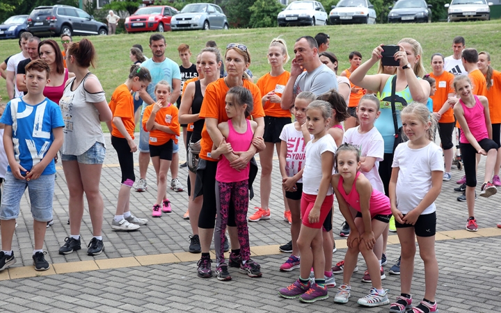 Olimpiai lángfutás a városban - fotó: Sándor Judit