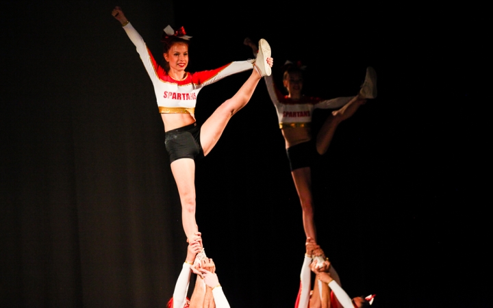 Spartan Cheerleaders gála a Bartókban - fotó: Ónodi Zoltán