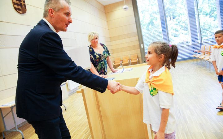 A félév diákjai - Díjátadó - fotó: Ónodi Zoltán