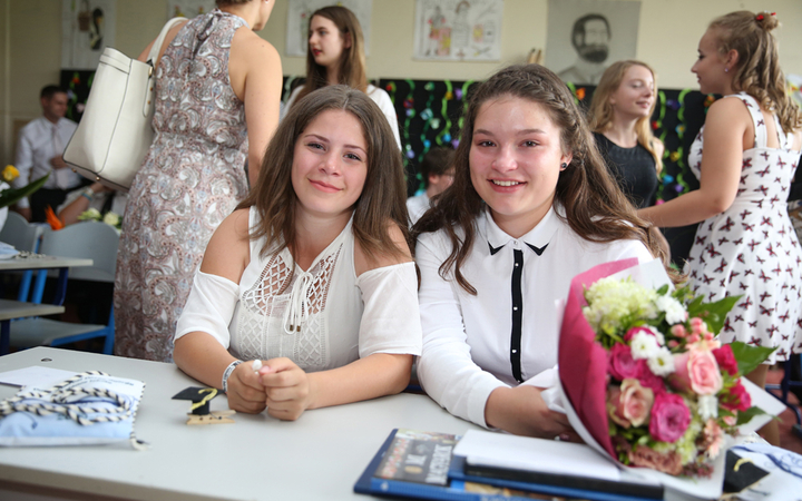 Ballagás a Dózsa iskolában (2017) - fotó: Sándor Judit