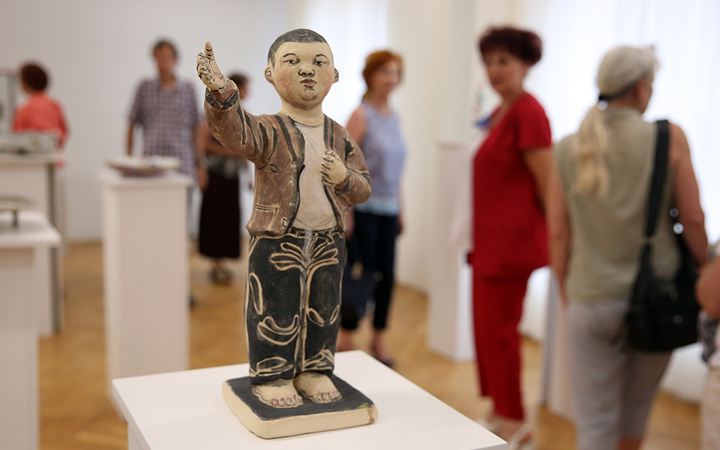 Kerámia kiállítás - fotó: Sándor Judit