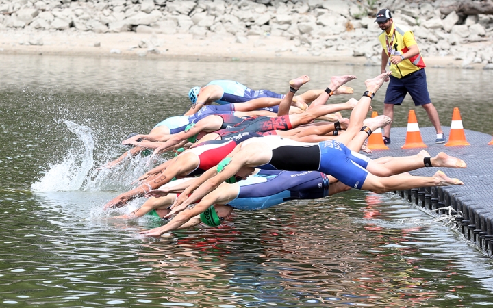Szupersprint triatlon verseny - fotó: Sándor Judit