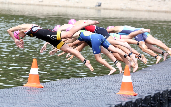 Szupersprint triatlon verseny - fotó: Sándor Judit
