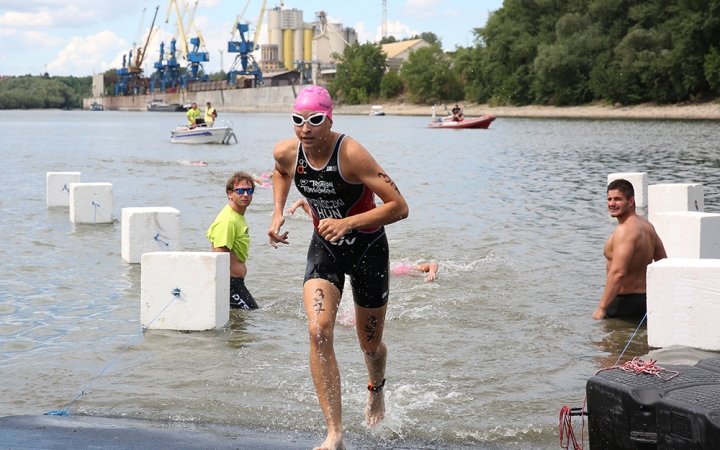 Szupersprint triatlon verseny - fotó: Sándor Judit