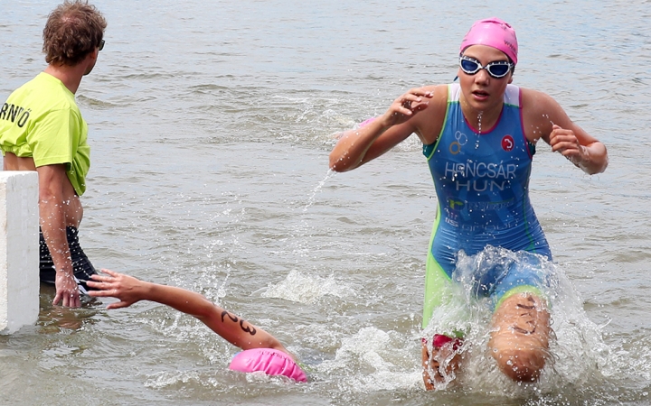 Szupersprint triatlon verseny - fotó: Sándor Judit