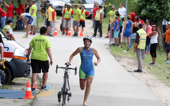 Szupersprint triatlon verseny - fotó: Sándor Judit