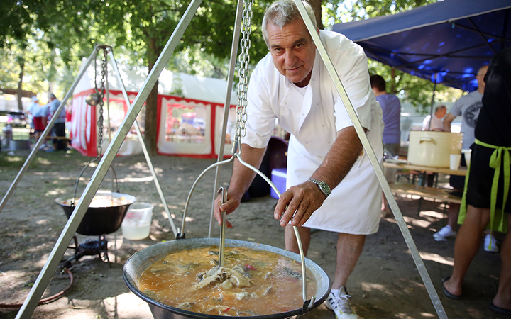 II. Horgász-, halászlé- és halfőző verseny - fotó: Sándor Judit
