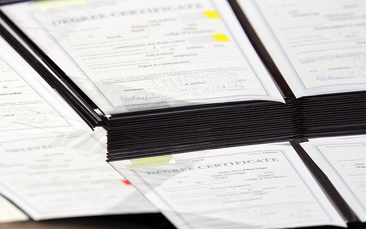 Diplomaátadó ünnepség- 2015.02.07. - fotó: Sándor Judit