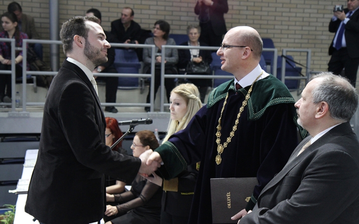 Diplomaátadó ünnepség- 2015.02.07. - fotó: Sándor Judit