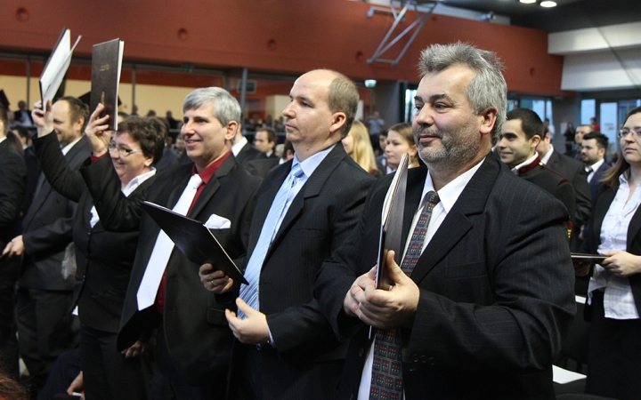 Diplomaátadó ünnepség- 2015.02.07. - fotó: Sándor Judit