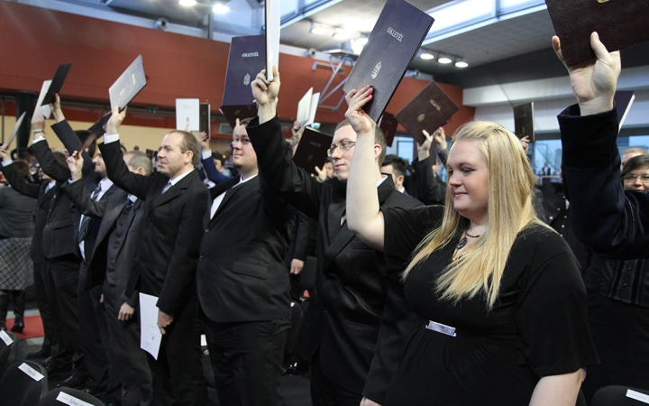 Diplomaátadó ünnepség- 2015.02.07. - fotó: Sándor Judit