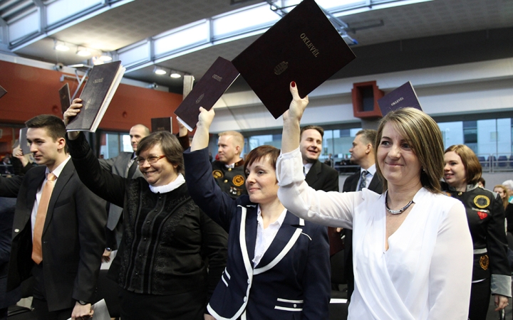 Diplomaátadó ünnepség- 2015.02.07. - fotó: Sándor Judit