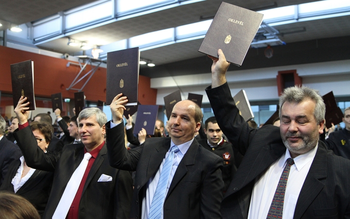 Diplomaátadó ünnepség- 2015.02.07. - fotó: Sándor Judit