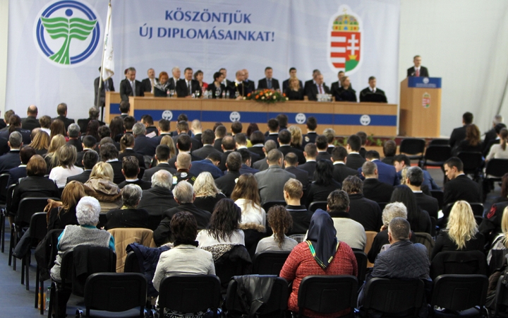 Diplomaátadó ünnepség- 2015.02.07. - fotó: Sándor Judit