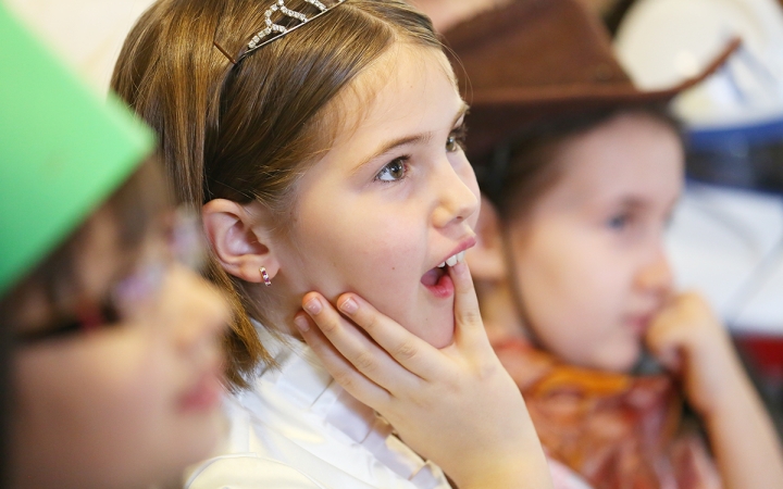 Farsangoltak az Arany iskolások - fotó: Ónodi Zoltán