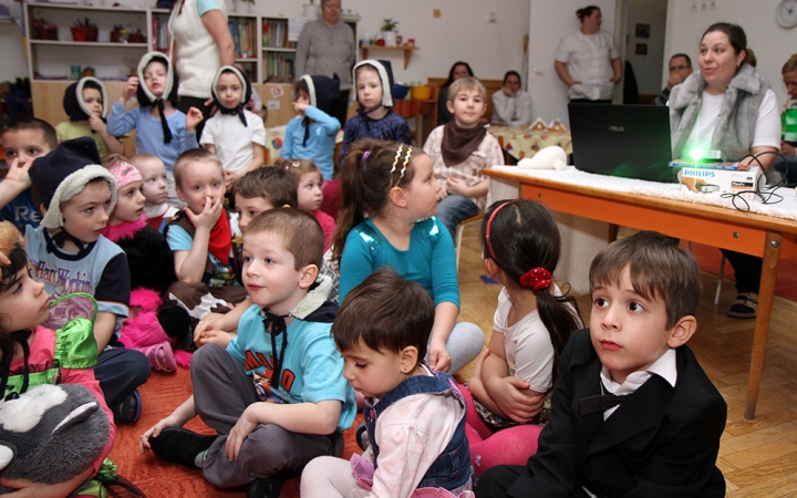 Kiszebáb égetés a Bóbita oviban-2015.02.13. - fotó: Sándor Judit