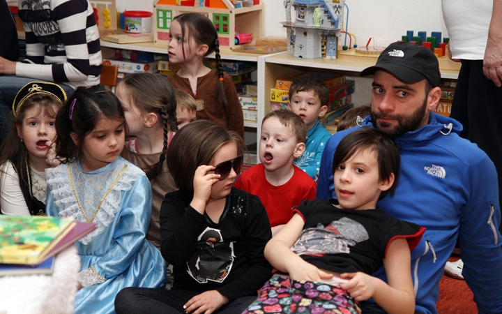 Kiszebáb égetés a Bóbita oviban-2015.02.13. - fotó: Sándor Judit