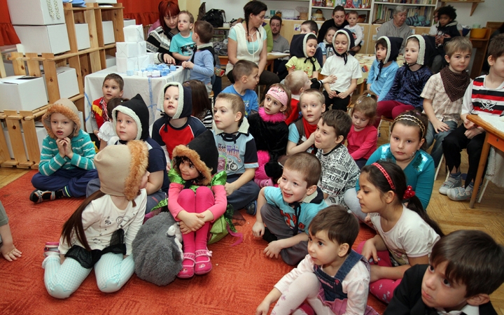 Kiszebáb égetés a Bóbita oviban-2015.02.13. - fotó: Sándor Judit