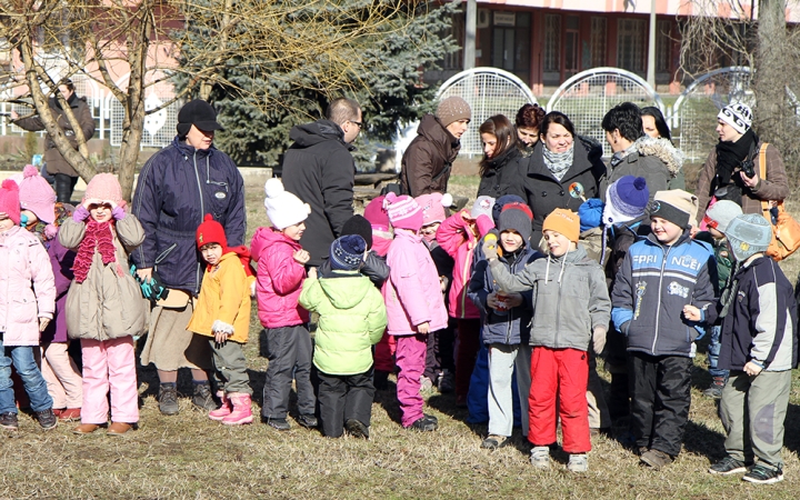 Kiszebáb égetés a Bóbita oviban-2015.02.13. - fotó: Sándor Judit