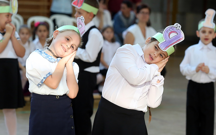 Elsősavató az Aranyban - fotó: Sándor Judit