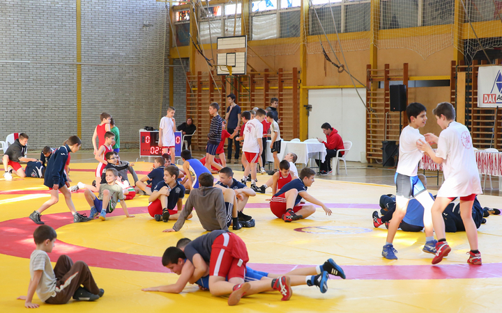 Birkózógála gyerekeknek - fotó: Ónodi Zoltán