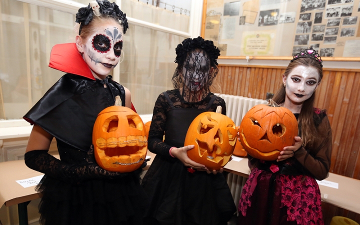 Halloween buli a Móriczban - fotó: Sándor Judit