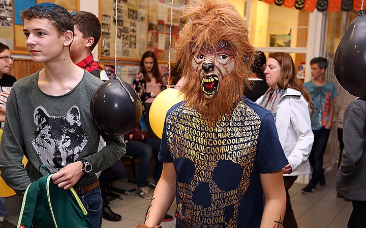 Halloween buli a Móriczban - fotó: Sándor Judit