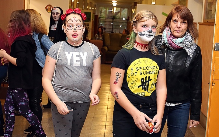 Halloween buli a Móriczban - fotó: Sándor Judit