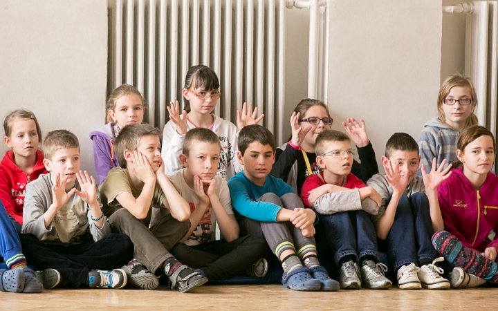 Érzékenyítő tréning a Szilágyiban - fotó: Ónodi Zoltán