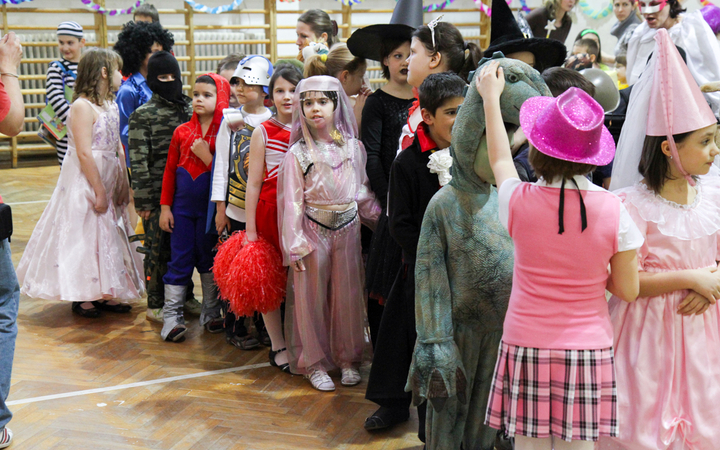 Farsangoztak a Petőfisek - fotó: Ónodi Zoltán