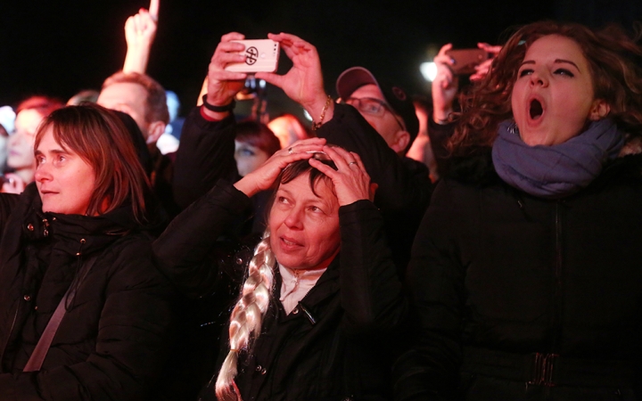 Szilveszteri utcabál 2017 - fotó: Sándor Judit