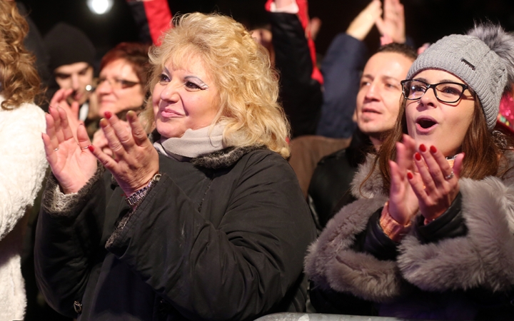 Szilveszteri utcabál 2017 - fotó: Sándor Judit