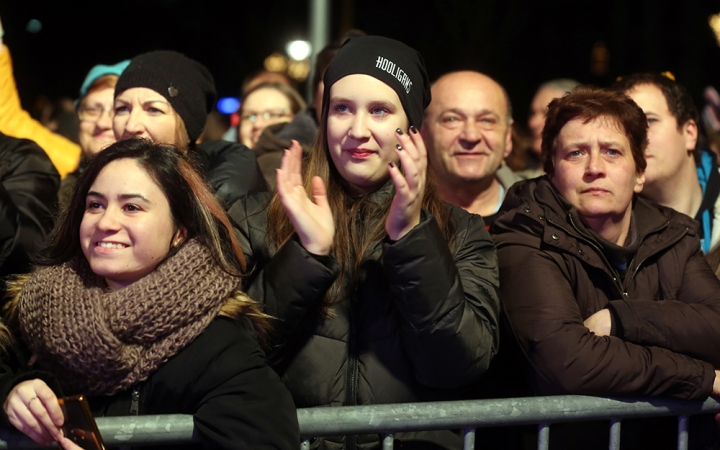 Szilveszteri utcabál 2017 - fotó: Sándor Judit