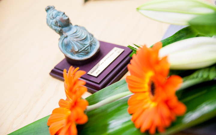 A Pro Cultura Intercisae-díj átadása (2018) - fotó: Sándor Judit