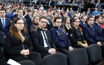 Diplomaátadó az egyetemen (2018) - fotó: Sándor Judit