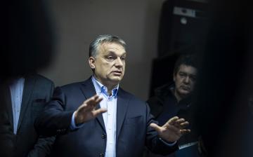 Orbán Viktor Dunaújvárosban - fotó: Sándor Judit