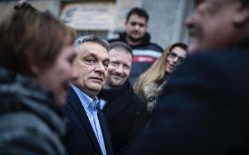 Orbán Viktor Dunaújvárosban - fotó: Sándor Judit