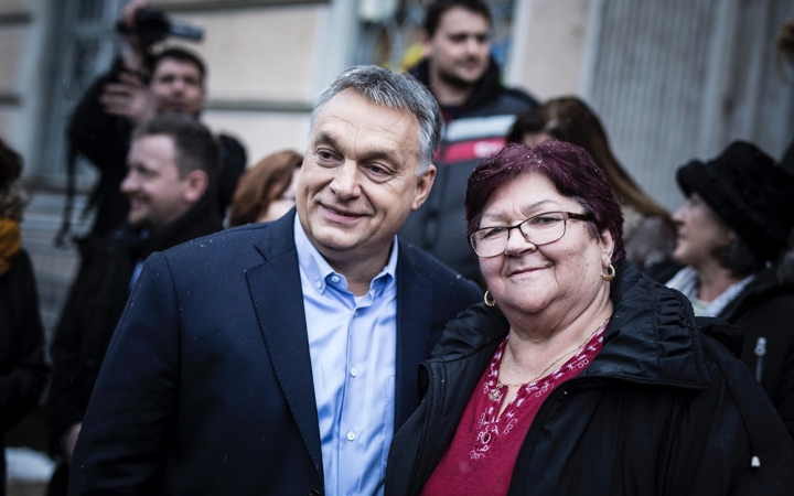 Orbán Viktor Dunaújvárosban - fotó: Sándor Judit