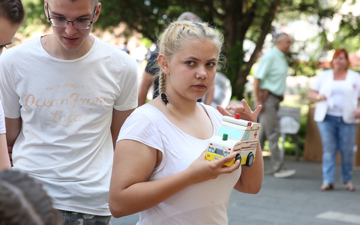 Elsősegélynyújtó verseny - fotó: Sándor Judit