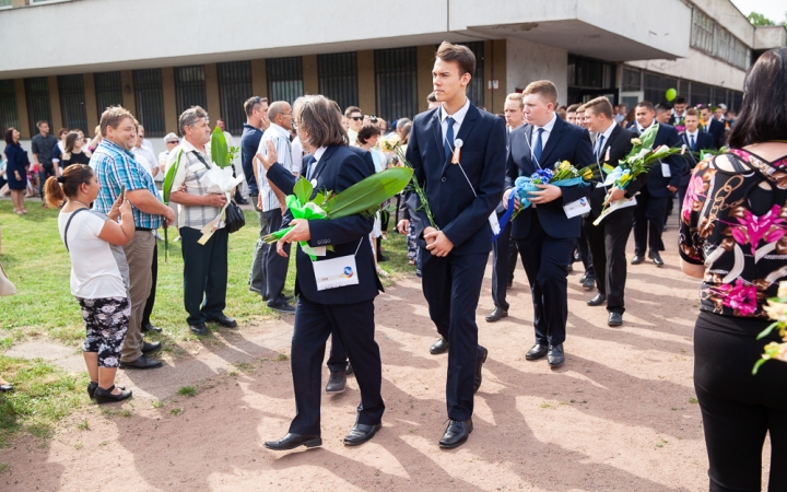 Ballagás a Dunaferr iskolában (2018) - fotó: Ónodi Zoltán