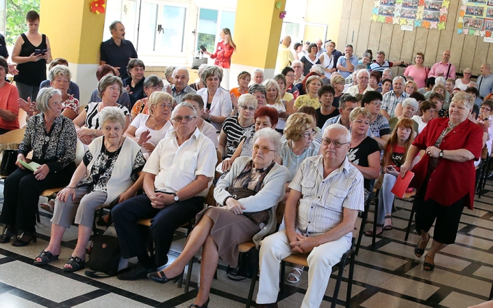 Hatvan éves a Ságvári iskola - fotó: Sándor Judit