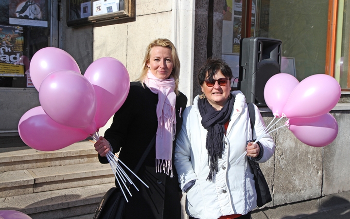 Séta a mellrák ellen-15.03.07. - fotó: Sándor Judit