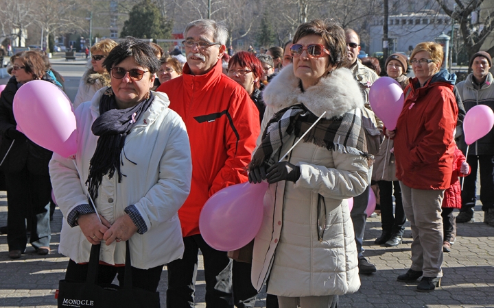 Séta a mellrák ellen-15.03.07. - fotó: Sándor Judit