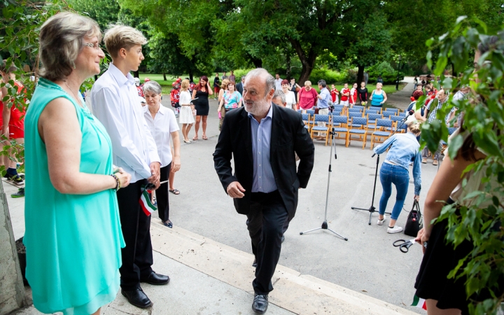 Felújítás utáni ünnepség a Vasváriban - fotó: Ónodi Zoltán