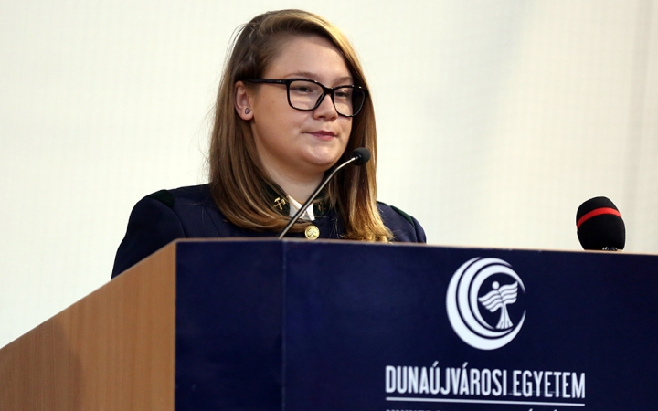 Diplomaosztó az egyetemen (2018)* - fotó: Sándor Judit