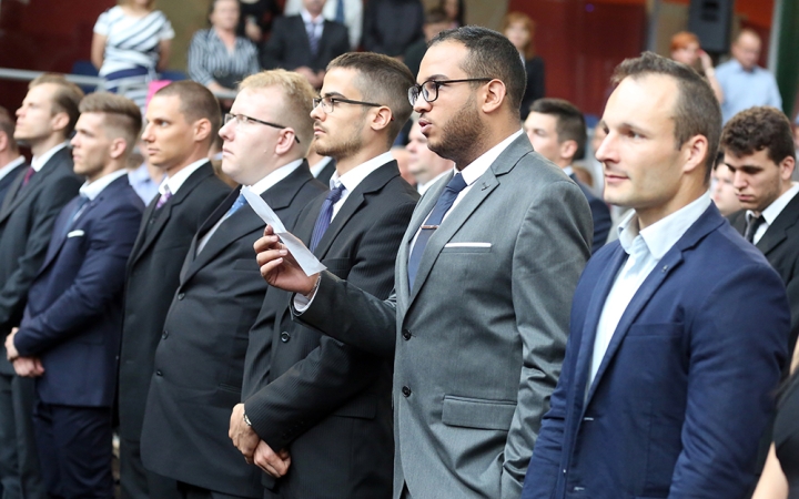 Diplomaosztó az egyetemen (2018)* - fotó: Sándor Judit