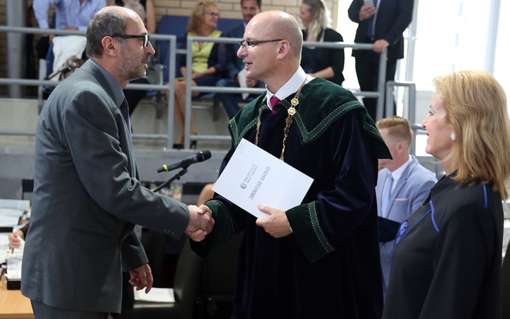 Diplomaosztó az egyetemen (2018)* - fotó: Sándor Judit