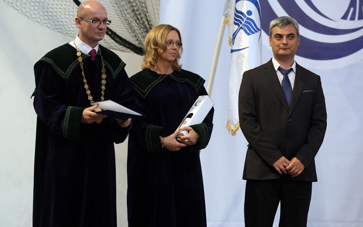 Diplomaosztó az egyetemen (2018)* - fotó: Sándor Judit