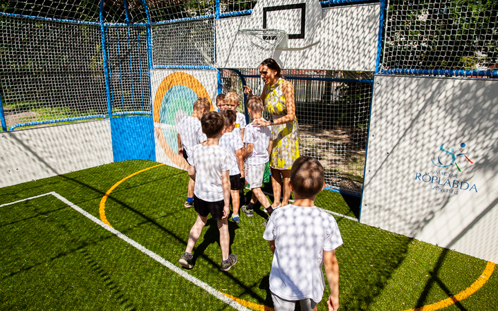 Ovi-Foci pályaátadó az Eszterláncban - fotó: Ónodi Zoltán