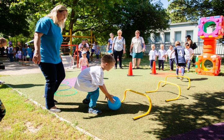 Ovi-Foci pályaátadó az Eszterláncban - fotó: Ónodi Zoltán